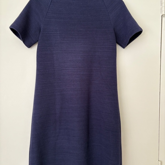 Brass Navy Blue A-Line Dress - Picture 2 of 3